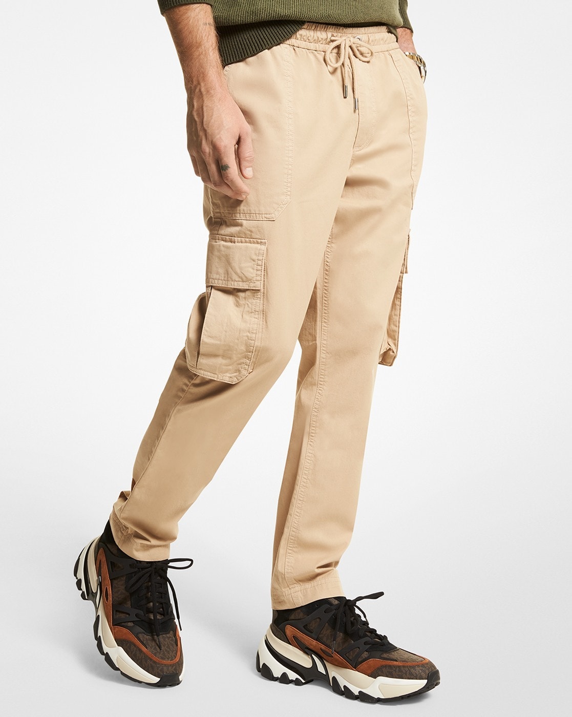 Women's High-rise Wide Leg Fleece Cargo Pants - Wild Fable™ Brown Xxs :  Target