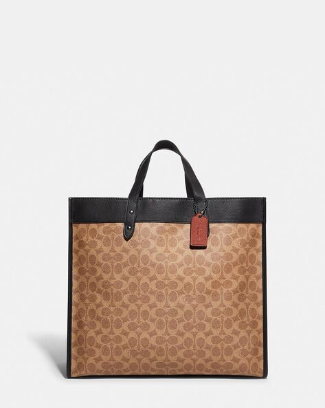 Men's coach tote online bag