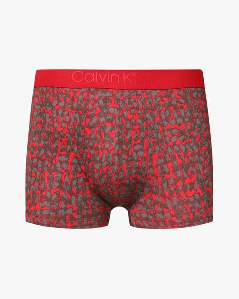 Printed Low-Rise Trunks