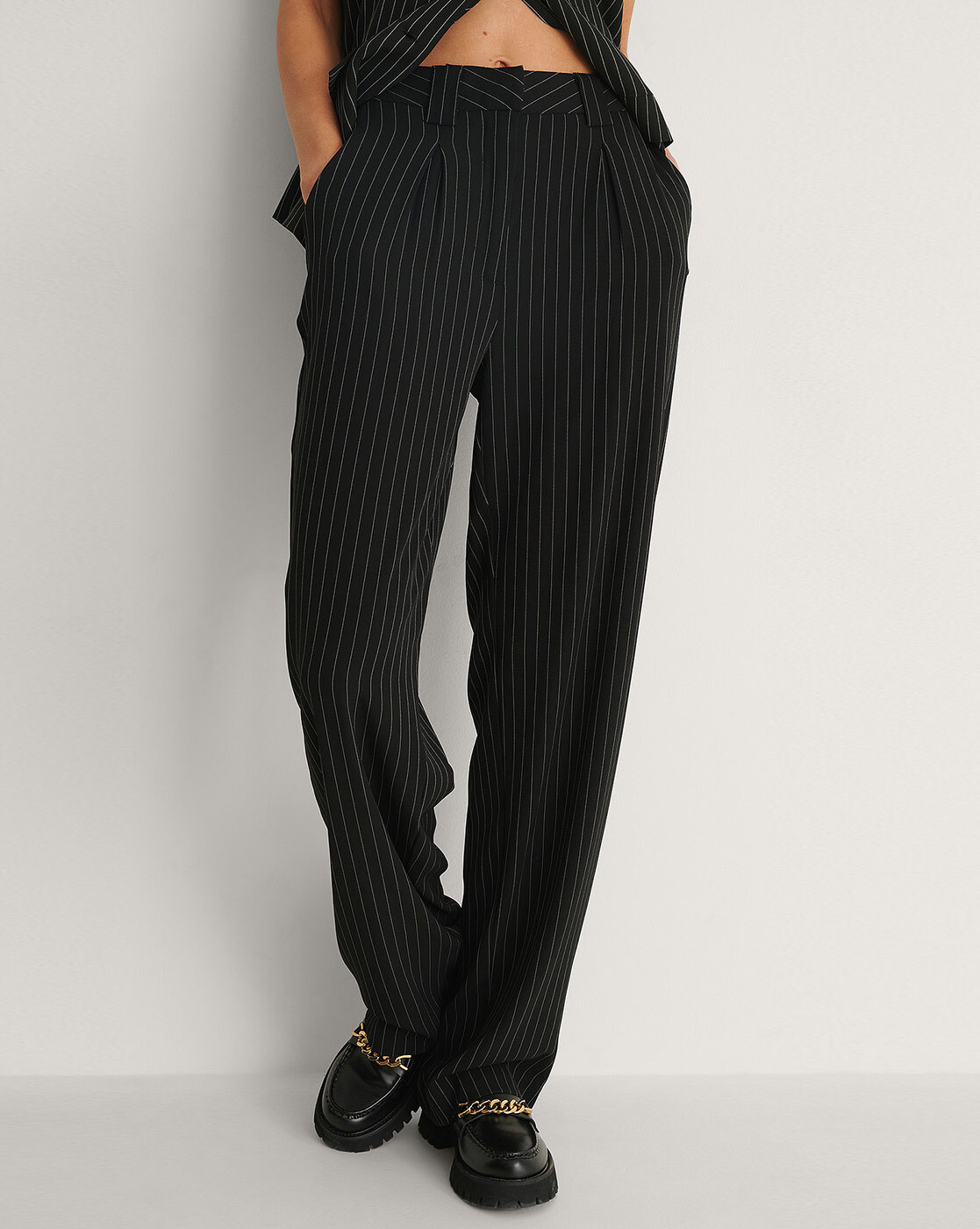 Buy Black Trousers & Pants for Women by Na-kd Online