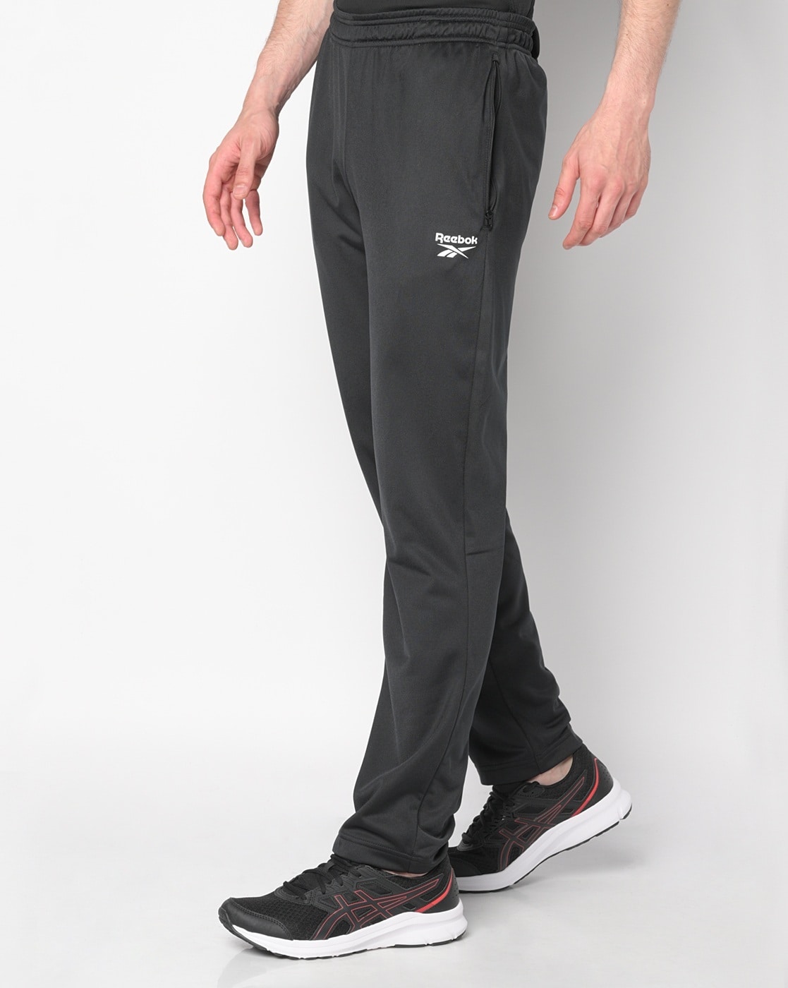 Reebok Pants Man Te Ll Ft Jogger Black White | Sportsman24