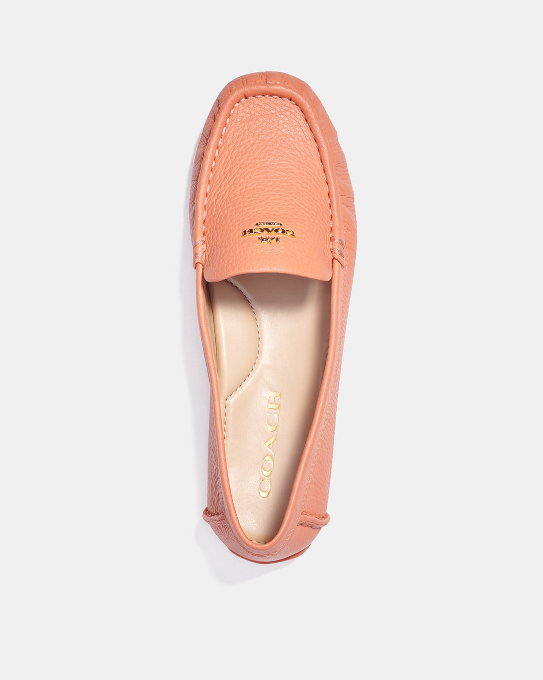 peach coach shoes