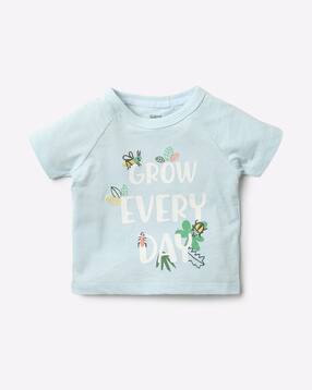 mini klub Graphic Print Round-Neck T-shirt-picture-20