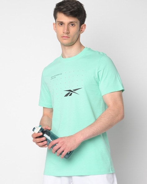 Reebok Logo Print Crew-Neck T-shirt