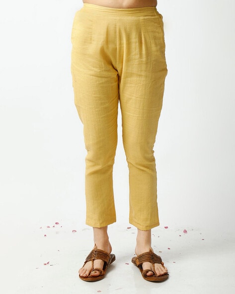 Mid-Rise Ankle Length Pants Price in India