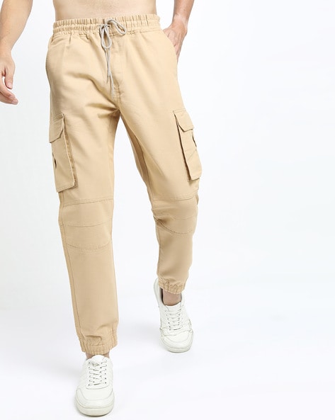 Buy Olive Track Pants for Men by DNMX Online | Ajio.com