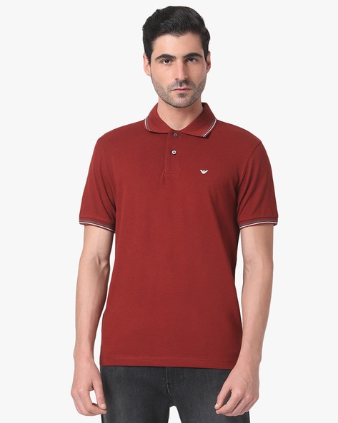 Regular Fit Polo T shirt with Logo