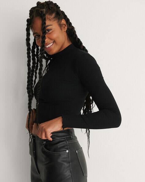 Buy Black Tops for Women by Na-kd Online | Ajio.com