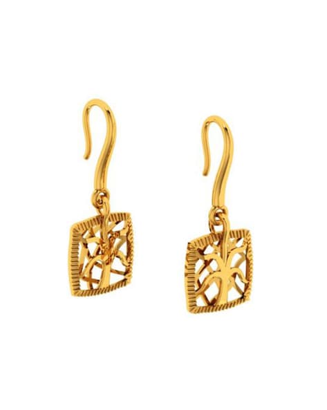 Tiny Cross Earrings, Gold Huggie Earrings, Gold Hoops – AMYO Jewelry