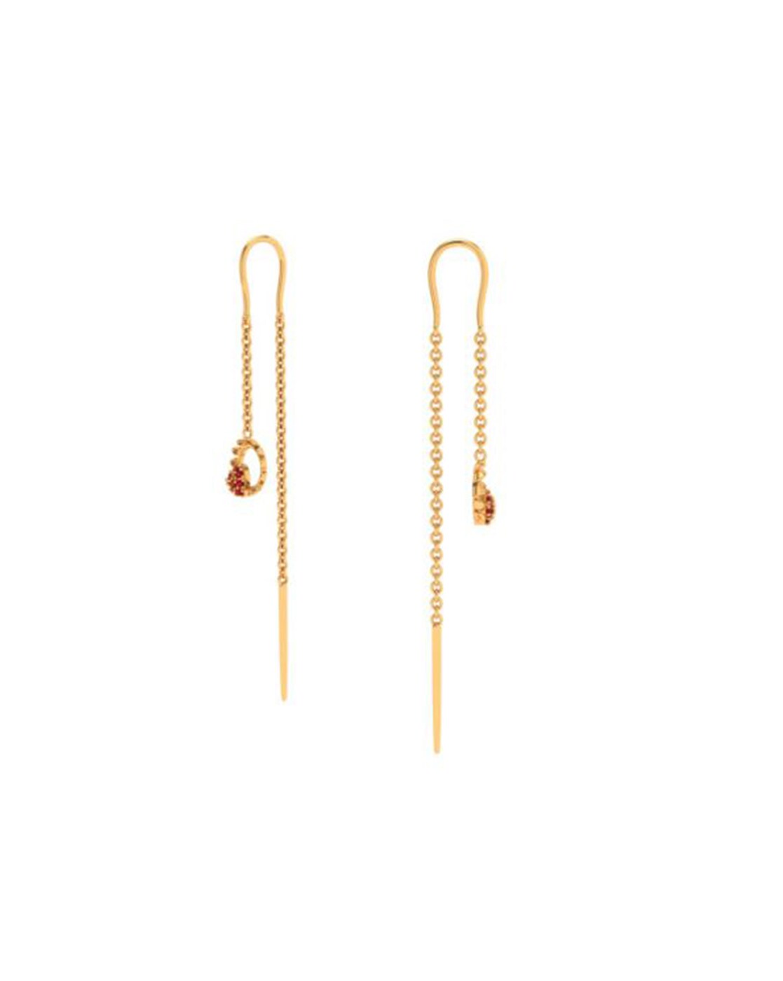 Charming Gold Threader Earrings – Hestia Jewels