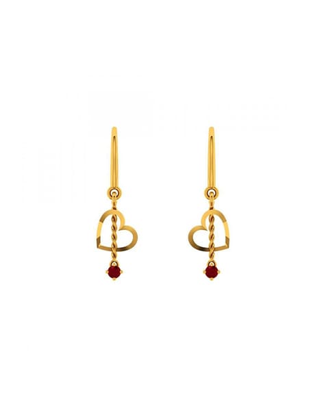 Gold Earring Designs Below Rs.10000 - YouTube