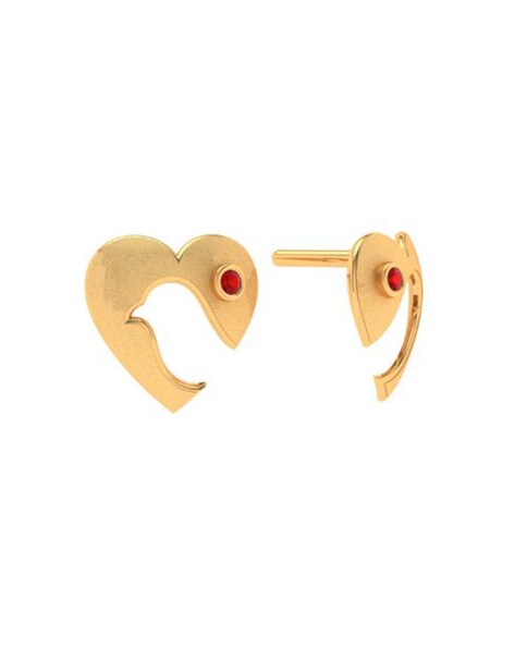 Amaya Glossy Golden Bird Earring – Adore By Priyanka