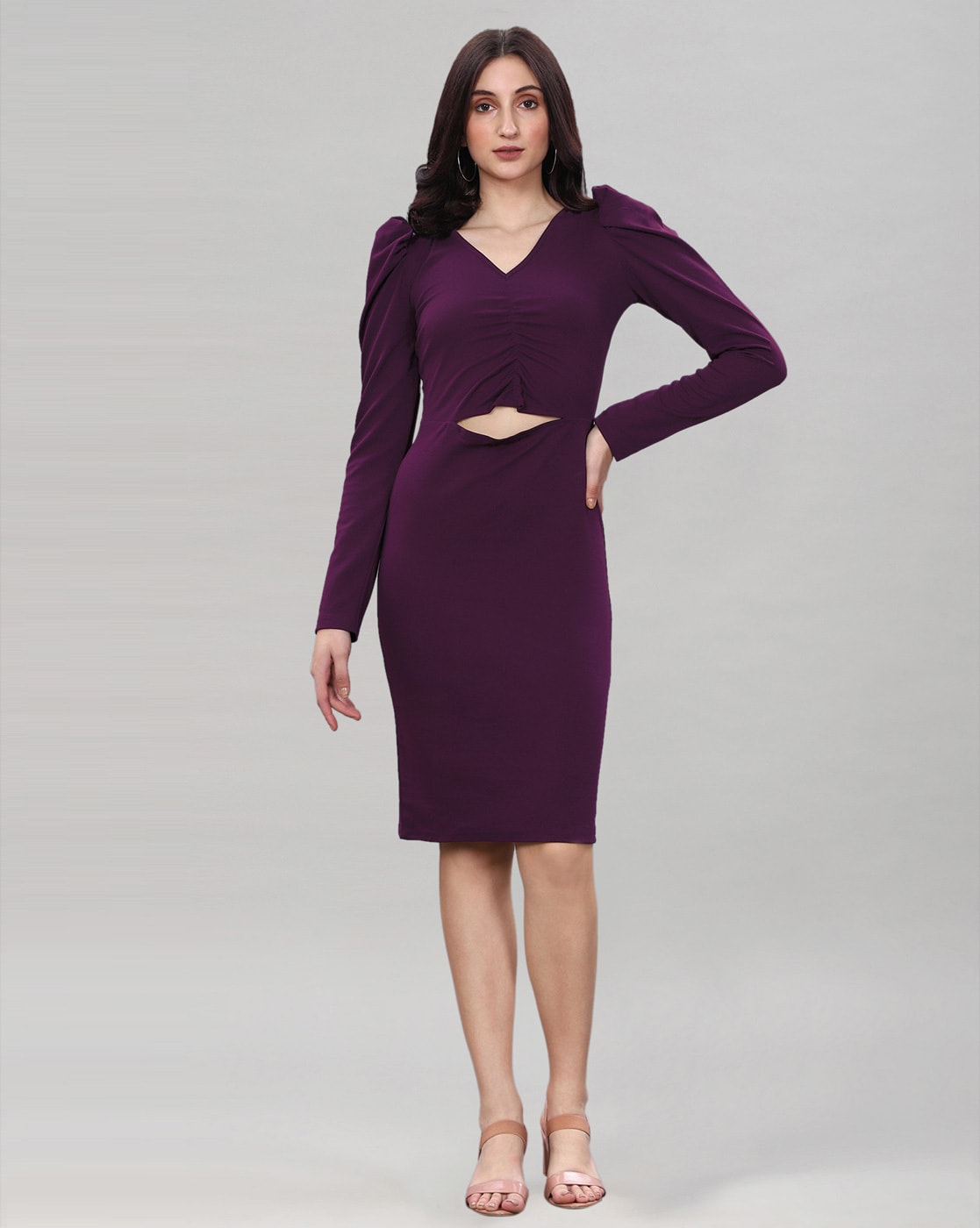 Buy Wine Dresses for Women by SELVIA Online