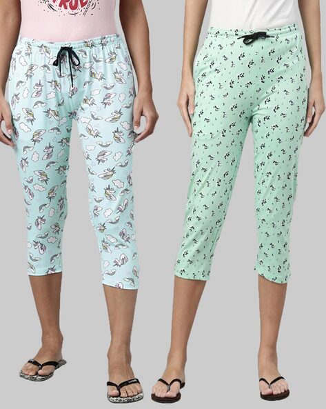 Piazza Sempione Micro Floral-Print Cotton Satin Capri Trousers - ShopStyle  Cropped Pants