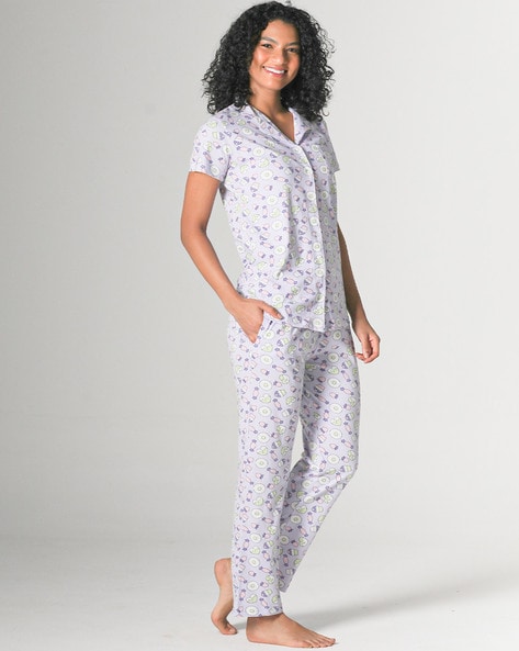 Women's cotton best sale pj sets