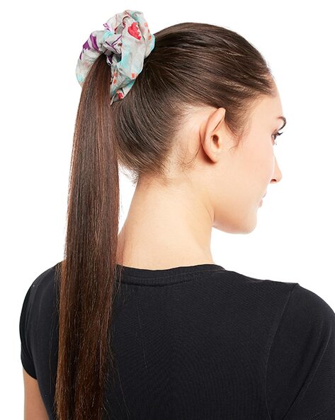 Multi pleated hair band  Blueberry Accessories