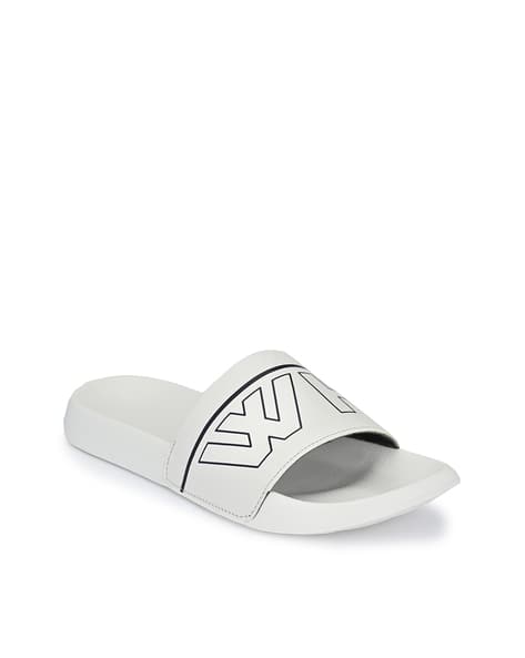 Typographic Print Regular Fit Flip Flop - Main Image
