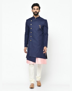 Asymmetric sherwani hotsell