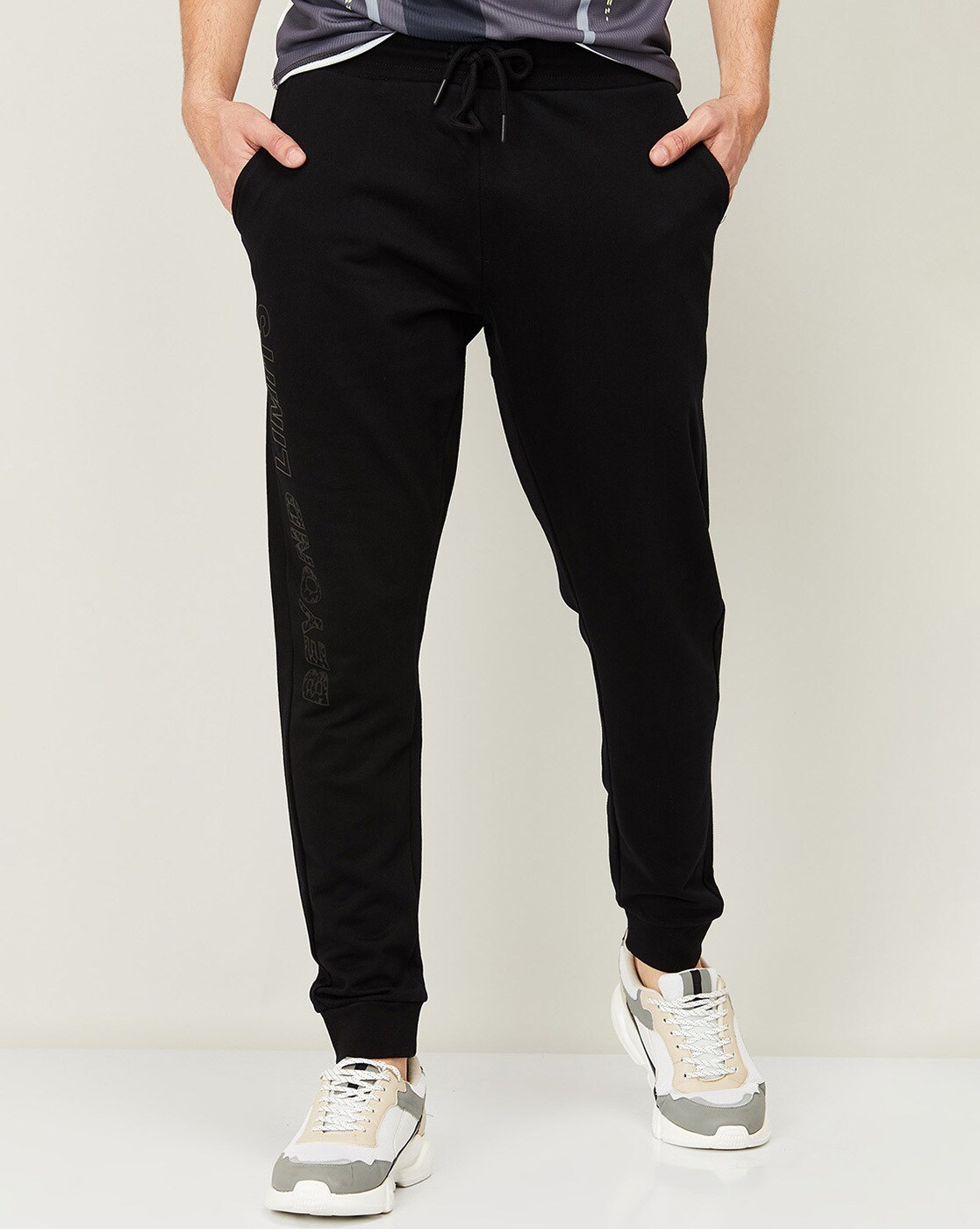 slim kappa track pants