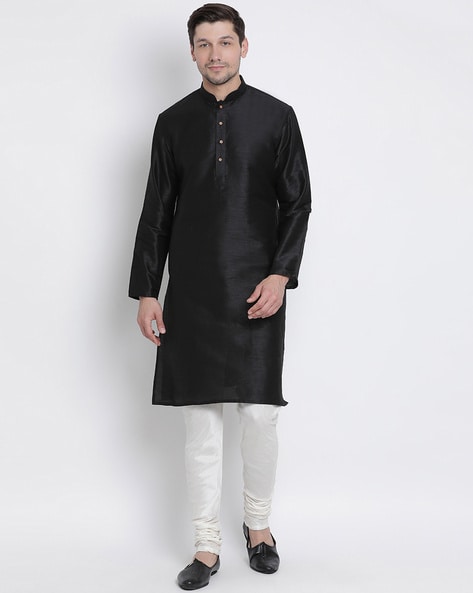 kurta pajama simple black