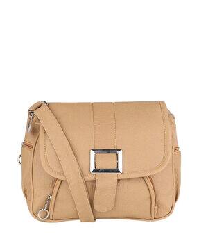 Buy Beige Handbags for Women by LEATHER 