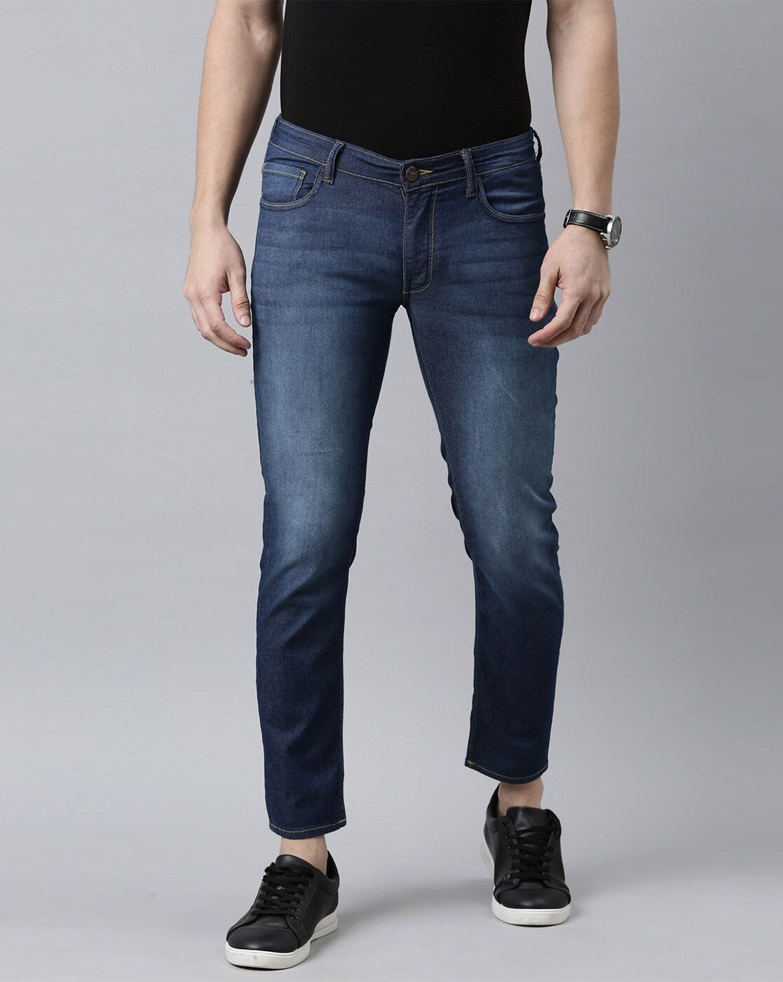 mens expandable jeans