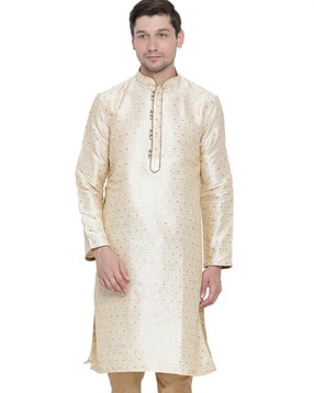 vastramay Geometric Pattern Long Kurta-picture-20