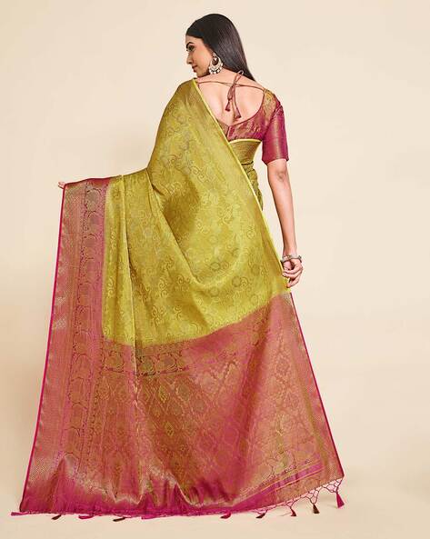 Black and Gold Silk Saree – VAMA DESIGNS Indian Bridal Couture