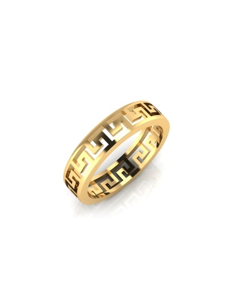 Swastik Design Gents Gold Ring | RATNALAYA JEWELLERS