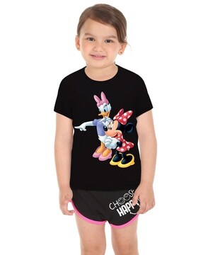 Disney Print Crew-Neck T-shirt