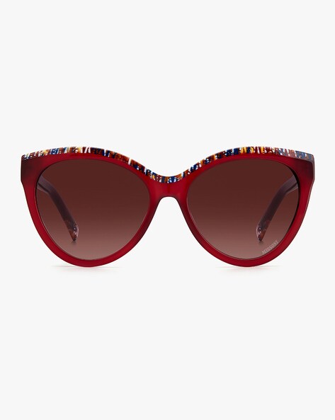 Buy Polaroid Women's Polarized Cat-Eye Policarbonato Burgundy Plastic  Sunglasses at Amazon.in