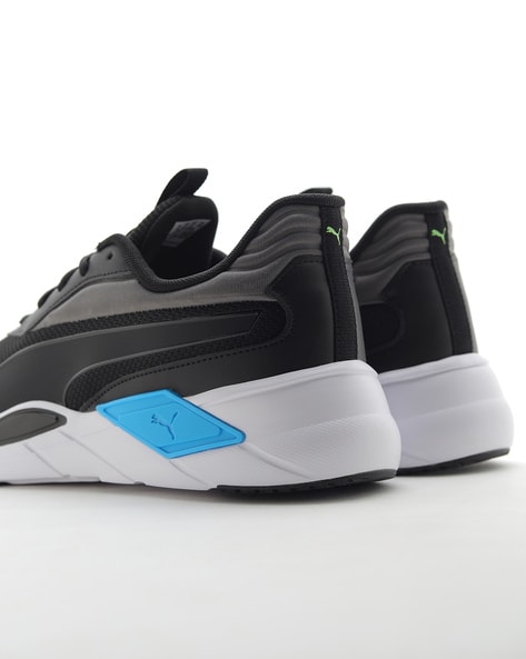 Puma black shoes outlet training