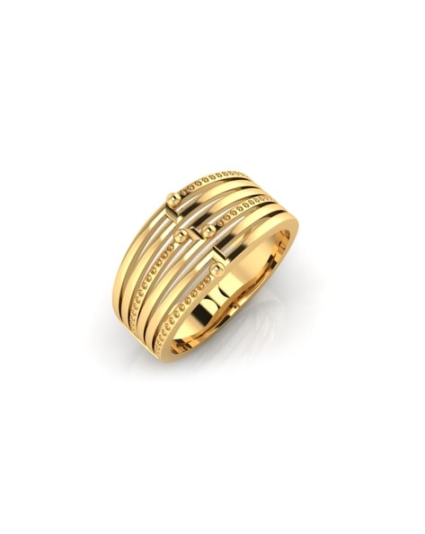 Manufacturer of 916 gold exclusive hallmark gold ring llr134 | Jewelxy -  155855