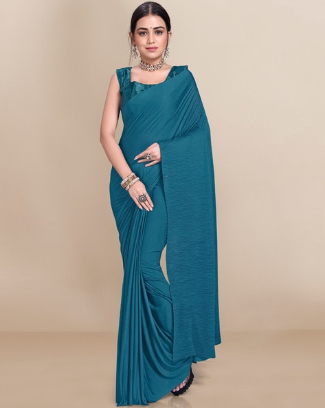 Buy Plain Saree Online In India