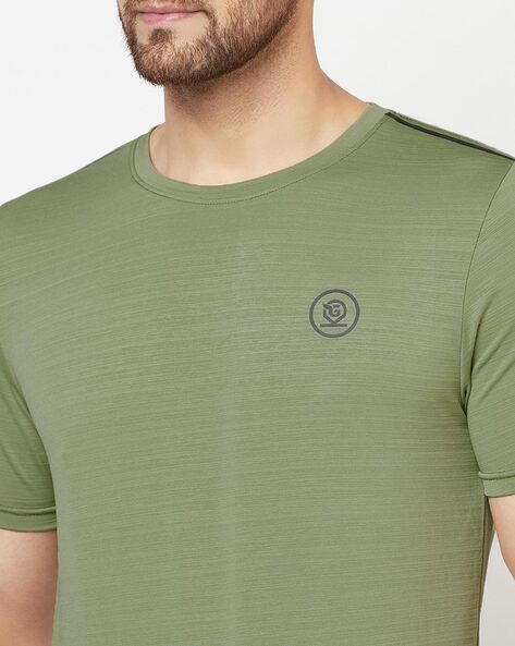 Buy Olive Tshirts for Men by GLITO Online