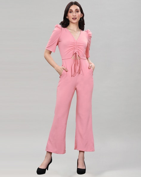 Forever New Pink Jumpsuit