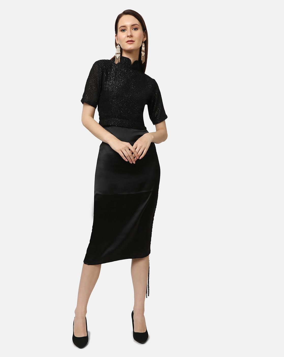 Buy Black Suit Sets for Women by ASHTAG Online