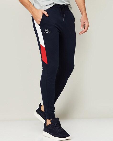 navy kappa pants