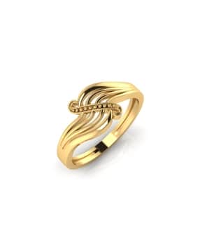 iski uski Yellow Gold BIS Hallmark Ring-picture-25