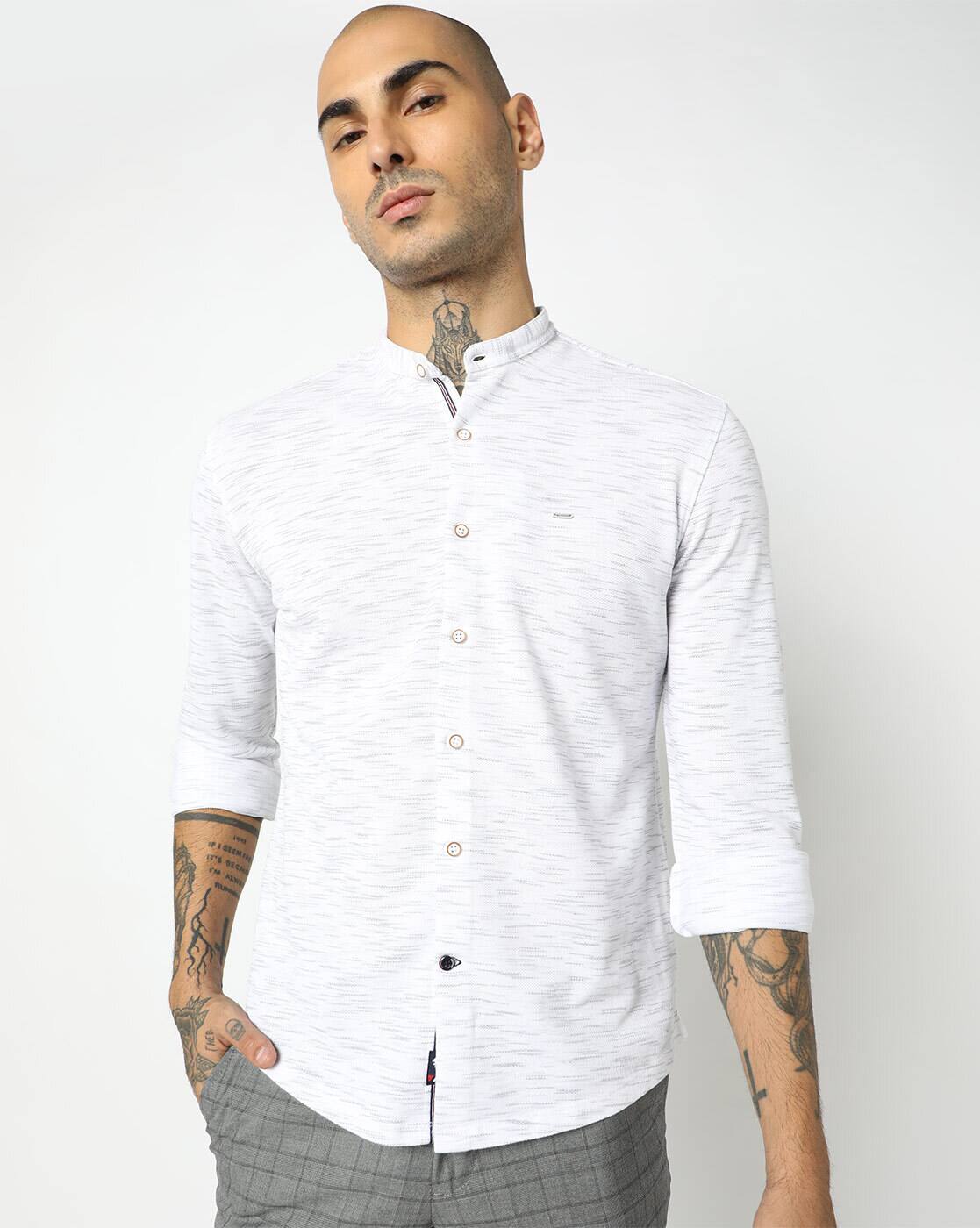 Buy White Shirts for Men by NETPLAY 