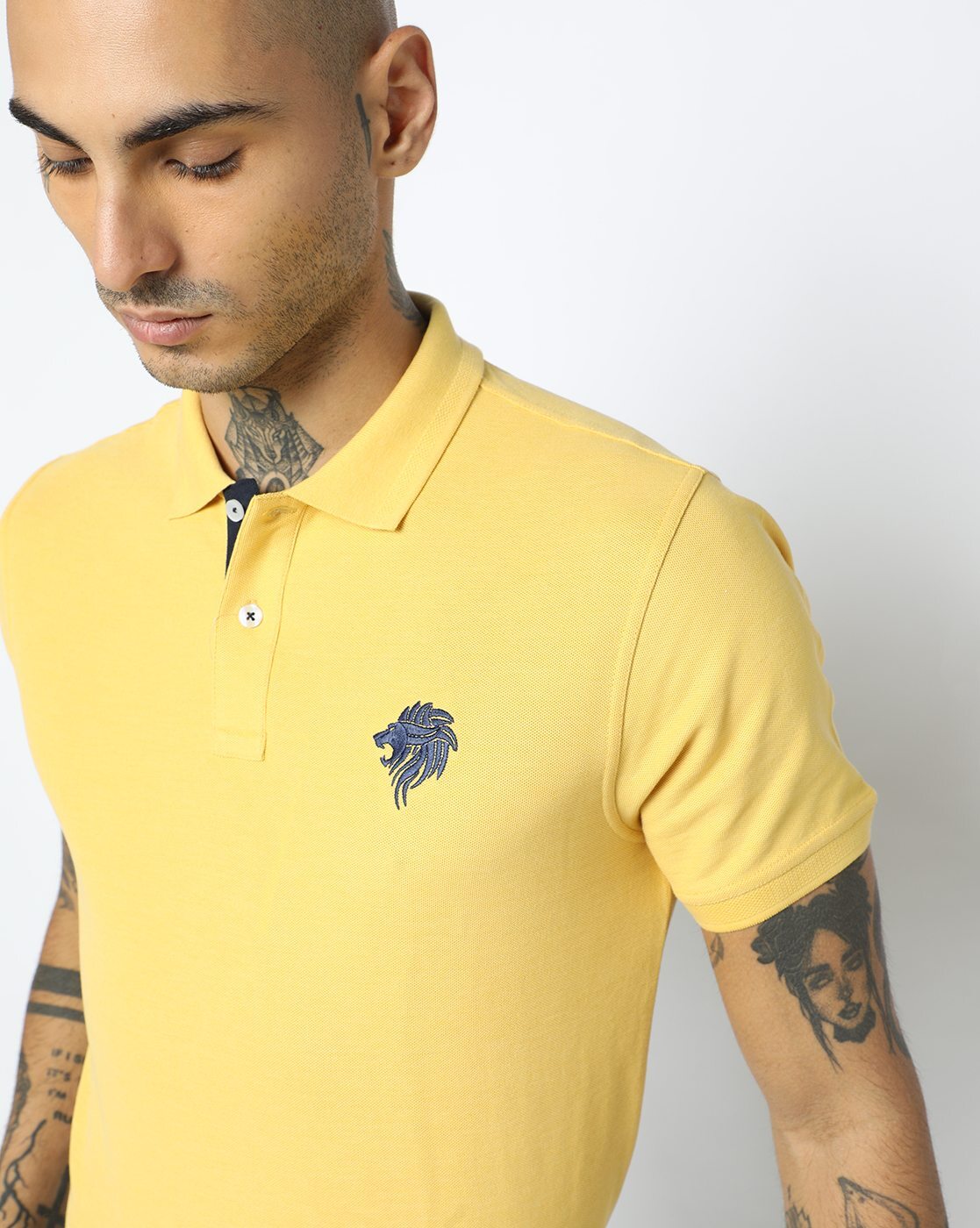 Buy Mustard Tshirts for Men by NETPLAY Online | Ajio.com