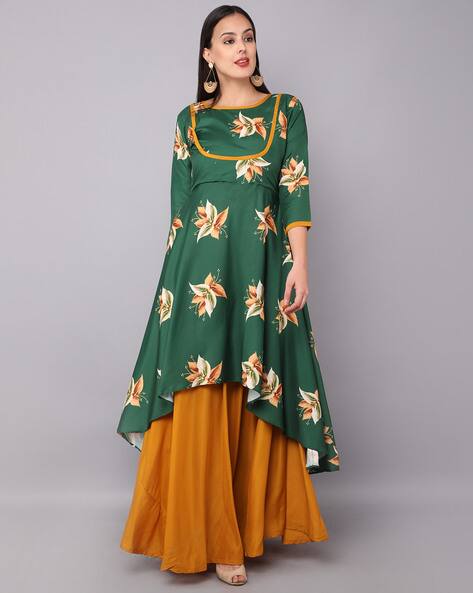 Buy Green Dresses u0026 Gowns for Women by Hetvi Creation Online | Ajio.com