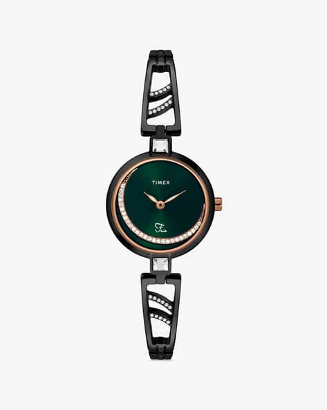 Timex Women TWEL15203 Water-Resistant Analogue Watch