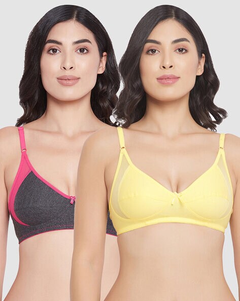 Pack of 2 Non-Padded Bras