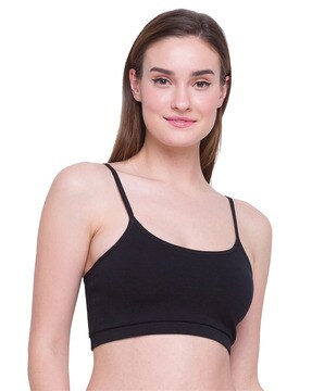 Buy Candyskin Non Padded Non Wired Full Coverage Super Support Bra - Black@  Rs.999 online