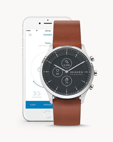 REFURBISHED Smartwatch HR - Falster 3 Two-Tone Leather