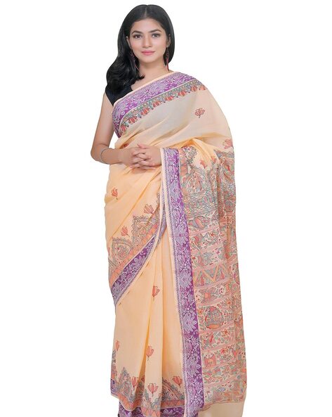 Buy South Cotton Saree for Women Online from India's Luxury Designers 2023
