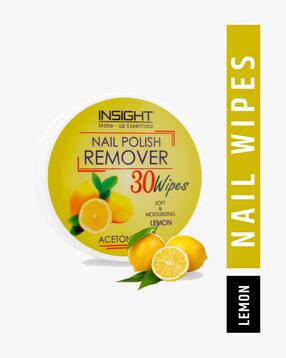 Nail Polish Remover Wipes Lemon 30 Wipes