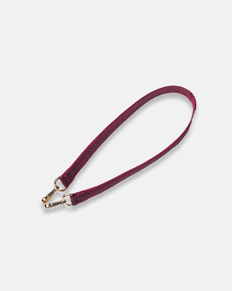 LOEWE Anagram leather-trimmed canvas-jacquard bag strap | NET-A-PORTER-thunohoangphong.vn