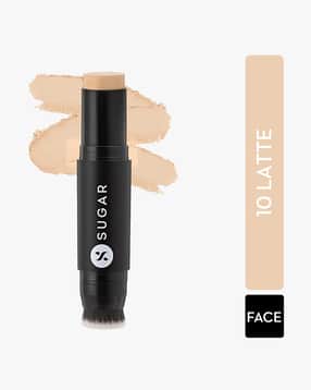 Ace Of Face Foundation Stick with Inbuilt Brush - 10 Latte